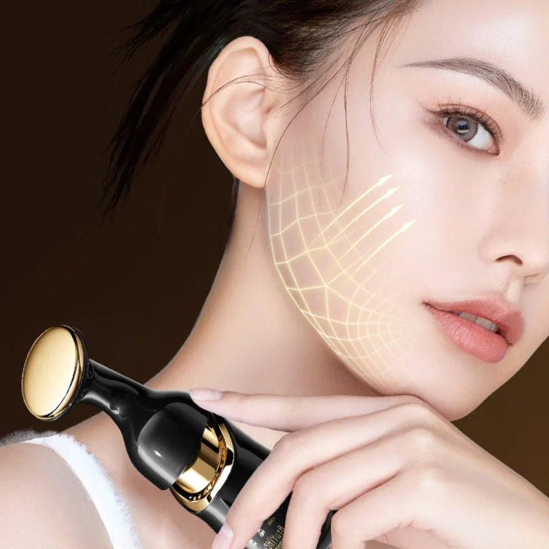 3 in1 Facial Machine All-round Face Massager Neck Facial Eye Massage Microcurrent Skin Rejuvenation Anti Aging Beauty Tools